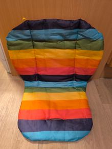 Highchair cover, wipe clean