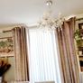 Silver-Grey Velvet Effect Curtains Image 2