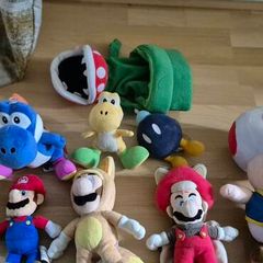 super mario plush toy bundle