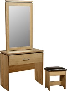 Charles 1 Drawer Dressing Table Set NATIONWIDE DELIVERY