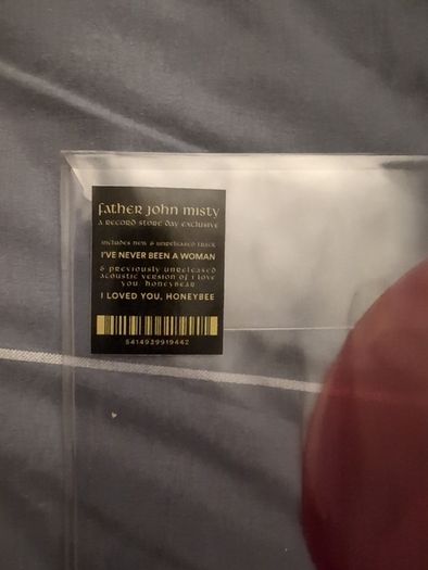 Father John Misty - I Loved You Honeybee Heart Shaped Vinyl