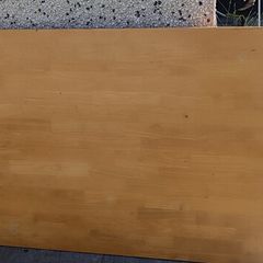 wooden table