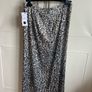 Leopard Print Sequin Midi Skirt Image 2