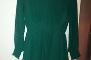 Beautiful Green Dress, reserved, size 14