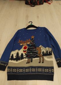 Children's Christmas jumper age 12-13  ( size 33-34 )