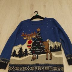 Children's Christmas jumper age 12-13  ( size 33-34 )