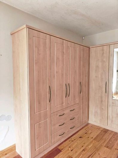 Large Corner Wardrobe with Mirrors  Excellent Con
