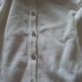 BNWOT White Cardigan Age 7 Image 2
