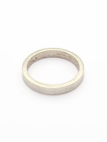 925 Silver Plain Vintage Band Ring