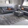 3 piece sofa 3 seater 2 seater n puff grey Image 4