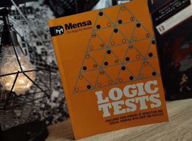 Mensa: Logic Tests: Challenge Your Powers of Deduction and Logical Thinking ! 2016 ! by Carlton Books !