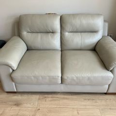 Full Italian leather - two seater sofa.