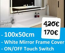 LED Bathroom Mirror Premium product made in EU