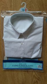 White School Shirt. Age 8-9