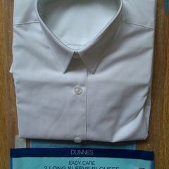 White School Shirt. Age 8-9