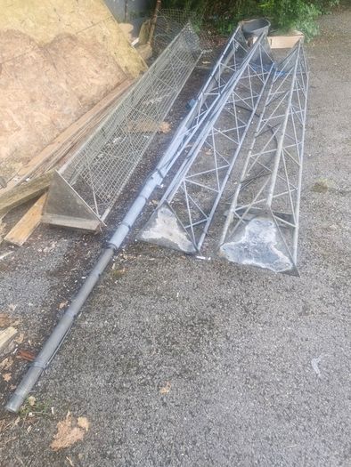 Free standing Galvanized tower