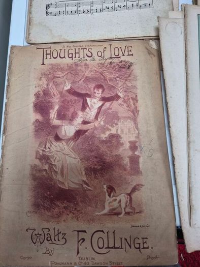 Victorian Music Sheet