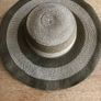 Brown /Beige Stripe Design Hat Image 8