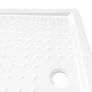 Shower Base Tray with Dots White 80x100x4 cm Image 6