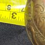 Antique Solid Brass Altar Bell Embossed Christian four traditional symbols of the Evangelists Image 7