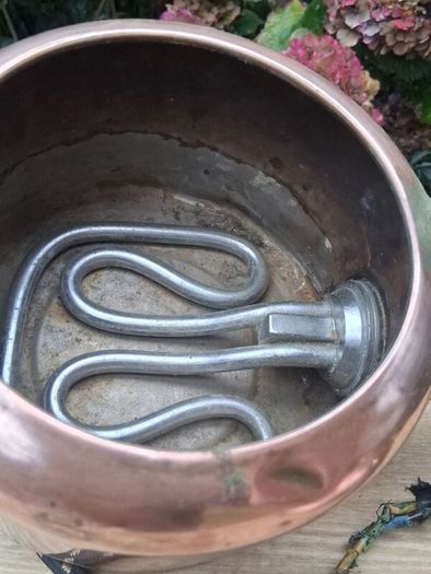 1930's Swan Copper Electric Kettle