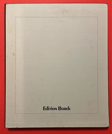 1978 Germany Borek Edition with slipcase. Contains stamps with 12 graphics under mounts with competition designs for postage stamps Germany