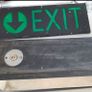 film prop EXIT sign and electric box Image 3
