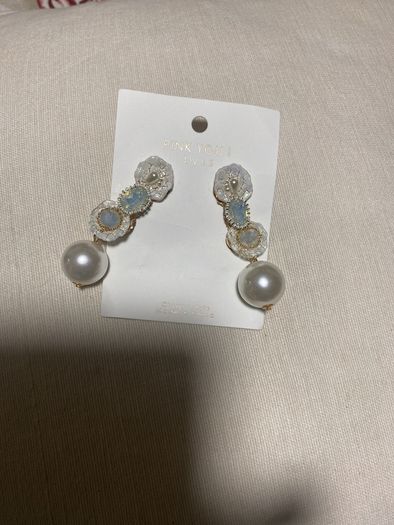 Pearl earrings
