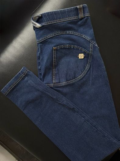 Freddy WR.UP shaping skinny jeans In mid blue Size UK 10 / EU 38
