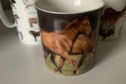 Three Horse Themed Mugs