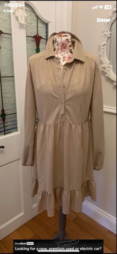 dress Mango size medium shirt dress