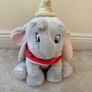 Disney Dumbo Elephant Grey Plush Toy approx. 16 Used Please look at the pictures Image 9