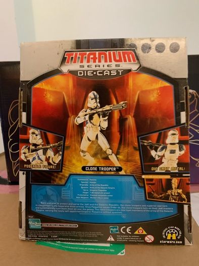 Star Wars Titanium Series Clone Trooper