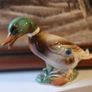 Vintage Ceramic Mallard Duck Figurine Image 4