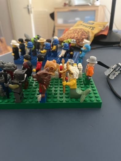 Large genuine LEGO minifigure collection