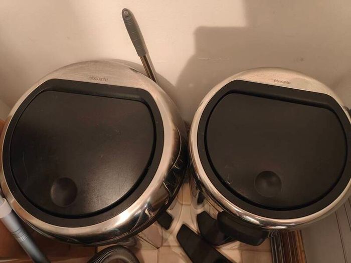 Brabantia Touch Bins - Matt Steel