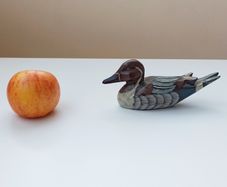 Wooden duck   height 6.5cm