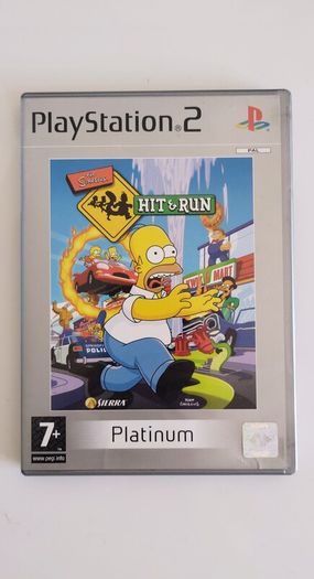 Playstation 2 Ps2 Simpsons Hit and Run Game