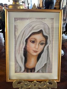 original painting Of Our Lady