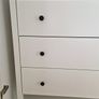 KOPPANG Chest of 3 drawers, white, 90x46x83 cm Image 2