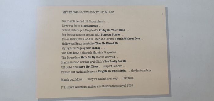 Vintage Vinyl LP Punk We Do'em our way Compilation