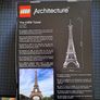 lego Architecture the Eiffel tower Image 2