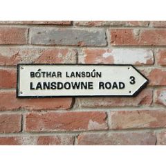 Road Sign  Lansdowne Road