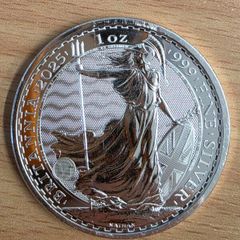 silver coin 1 oz 999 Royal Mint BRITANNIA 2025