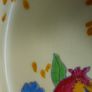 Vintage Royal Doulton England Bowl with Central Pomegranate & Floral Image 6