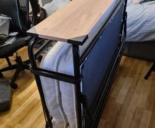 High-Quality Foldable Double Bed with Mattress