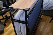 High-Quality Foldable Double Bed with Mattress