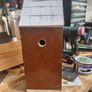 Feeding tables and Nesting boxes made to order. Comes with slate or galvanized roof. Base has access panel for winter clean out. 4 coats of varnish to seal. Image 3