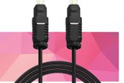 2m Toslink Optical Cable Surround Sound Fibre Optic Digital Audio S/PDIF SDIF