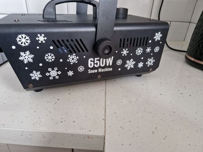 Foam and Snow Machine